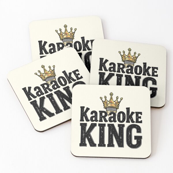 Item preview, Karaoke King: Microphone with Crown designed and sold by Jollys-ArtShop.