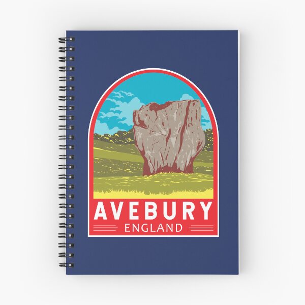 Item preview, Avebury England Travel Art Emblem designed and sold by KrisSidDesigns.