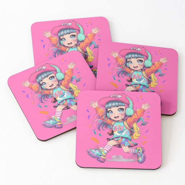 Item preview, Joyful Leap: Embracing Colors and Fun designed and sold by MYTHIC PEEL STICKERS.