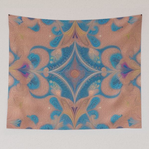 Item preview, pattern colorful mandala designed and sold by Only Good Vibes.