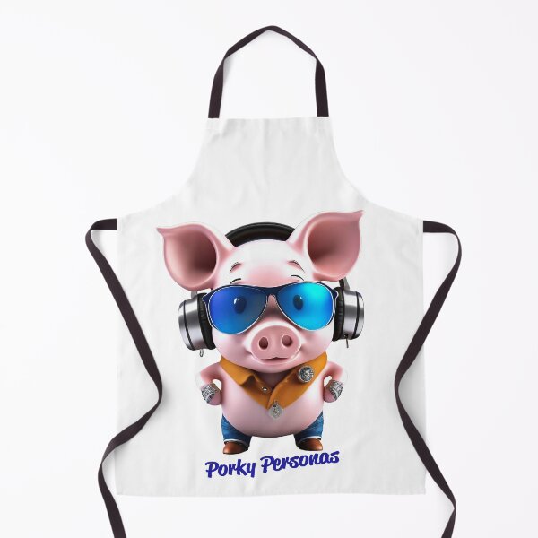 Artikelvorschau, Porky Personas Lustige Schweinefiguren entworfen und verkauft von Drone-tees.