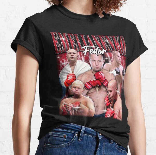 Item preview, Fedor Emelianenko Champion Vintage Design designed and sold by quotes-print.
