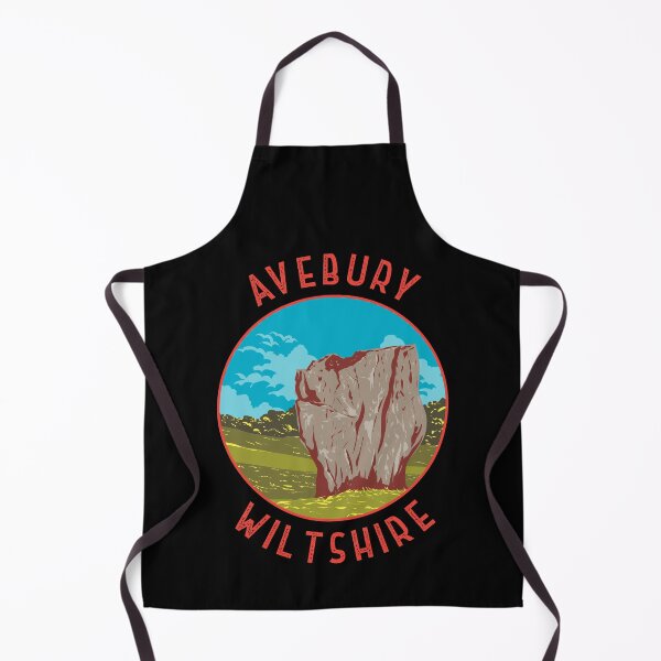 Item preview, Avebury Wiltshire Stone Circle Retro Distressed Circle designed and sold by KrisSidDesigns.
