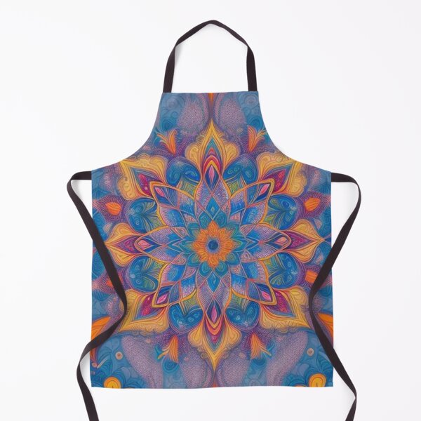 Item preview, pattern colorful mandala designed and sold by Only Good Vibes.