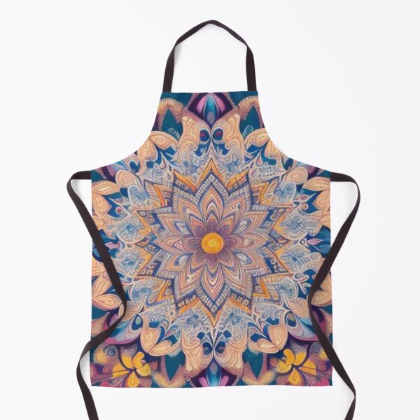 Item preview, pattern colorful mandala designed and sold by Only Good Vibes.