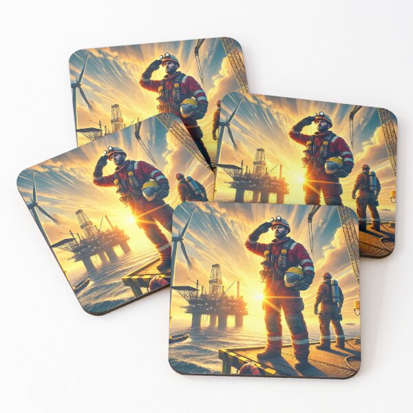 Item preview, Offshore workers designed and sold by RG-ArtDesign.