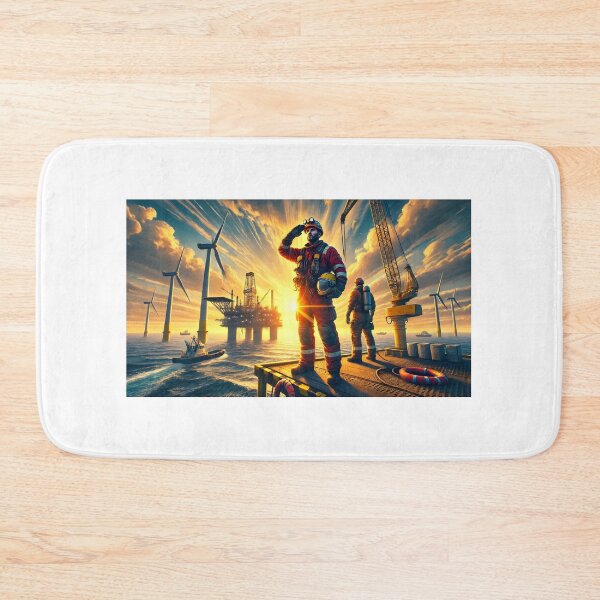 Item preview, Offshore workers designed and sold by RG-ArtDesign.