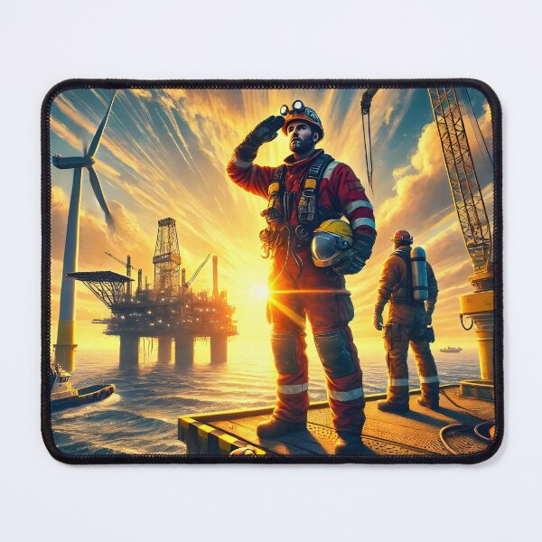 Item preview, Offshore workers designed and sold by RG-ArtDesign.