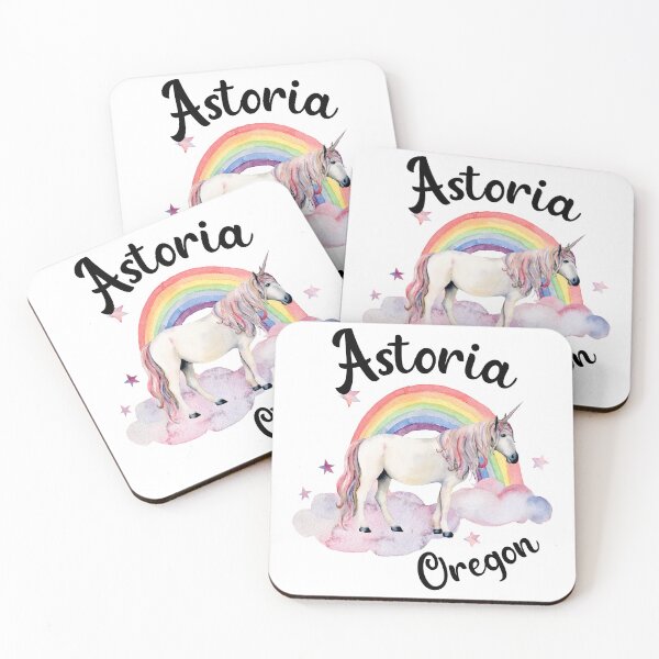 Item preview, Astoria Oregon - Unicorn of Oregon Coast designed and sold by WigOutlet.