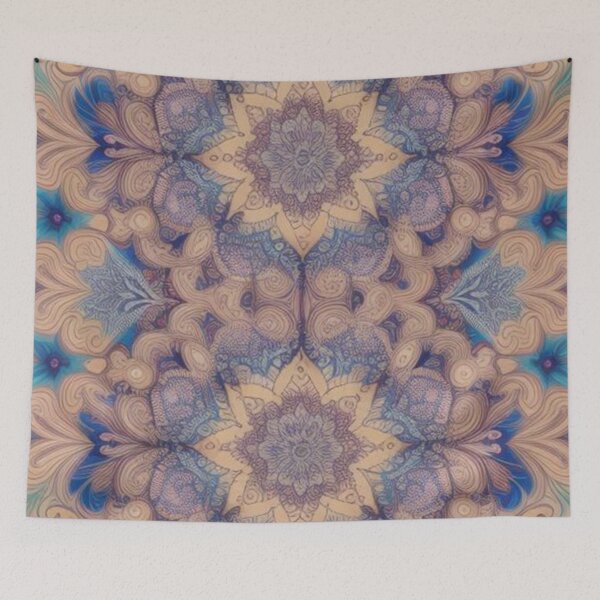 Item preview, pattern colorful mandala designed and sold by Only Good Vibes.