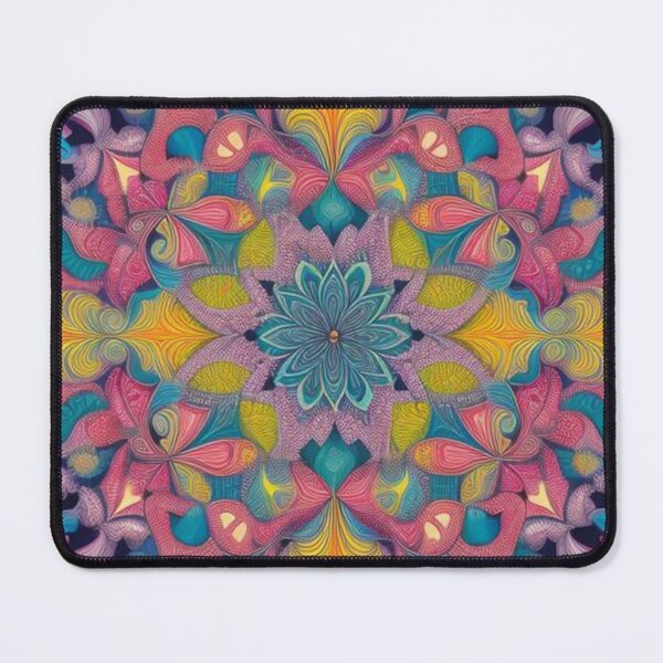 Item preview, pattern colorful mandala designed and sold by Only Good Vibes.