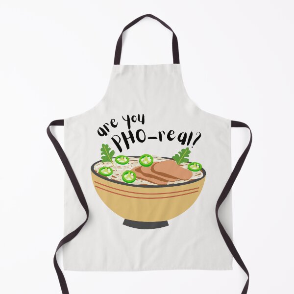 Item preview, Are You Pho-Real? Funny Print in White – Perfect for Food Lovers designed and sold by stxaris.