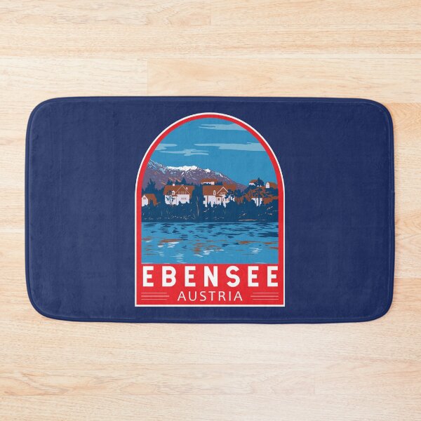 Item preview, Ebensee Austria Travel Art Emblem designed and sold by KrisSidDesigns.