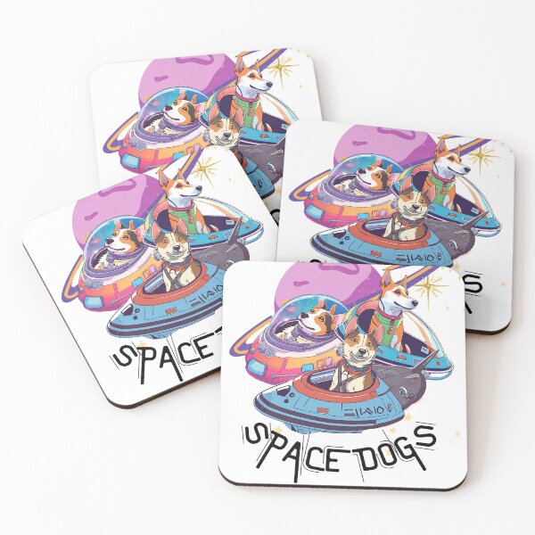 Item preview, Astronaut Dogs in Space designed and sold by 0Zeuz.
