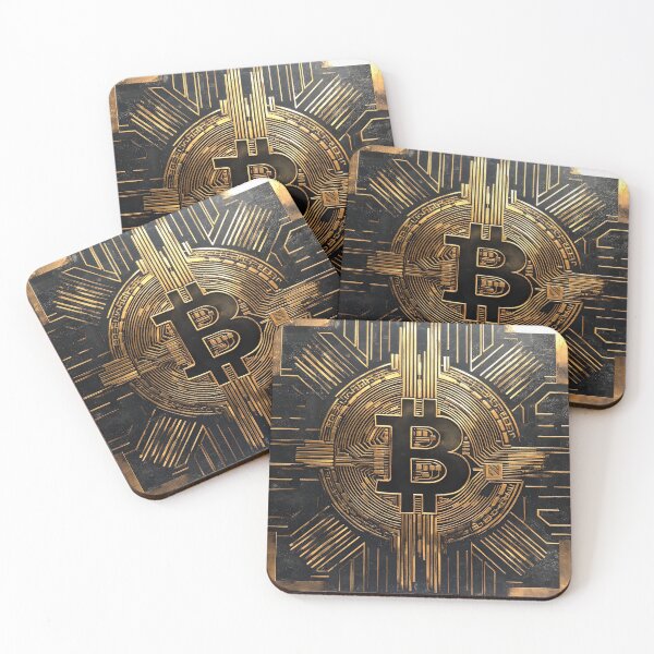 Item preview, BITCOIN • Art006 | Bitcoin Crypto Fanclub Collection - Prints For Fans of BTC Bitcoin, Blockchain, Decentralization, HODLing, Crypto Memes, Digital Collectibles, Web3 Culture designed and sold by NoveltyVariety.