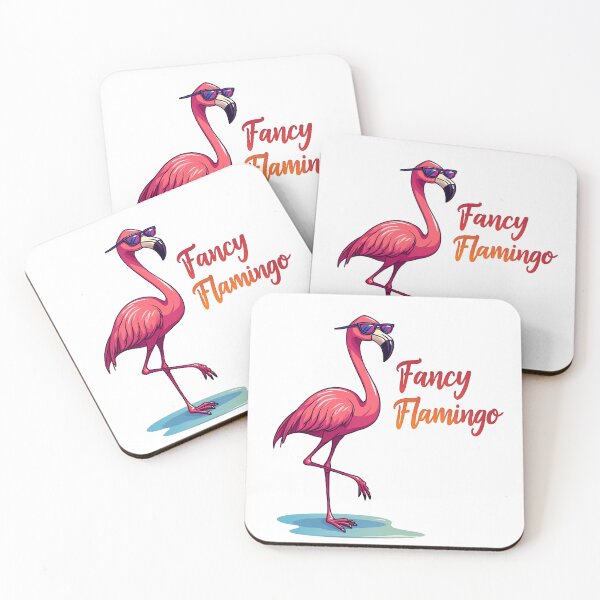 Item preview, Fancy Flamingo - Stylish Flamingo with Sunglasses designed and sold by Bulwshop.