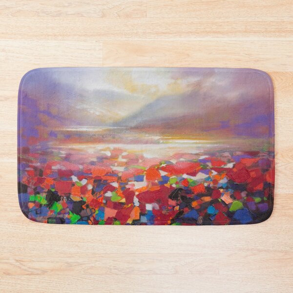 Item preview, 'Red Proximity' semi abstract oil painting designed and sold by scottnaismith.