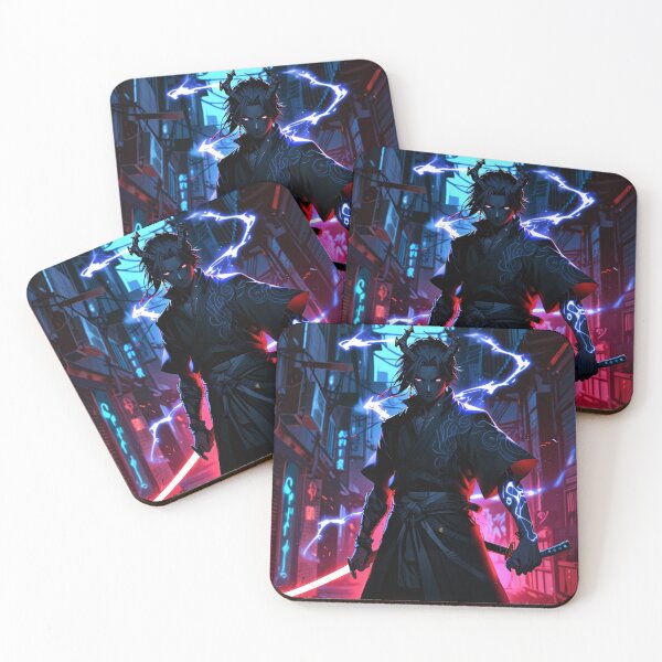 Item preview, Cyberpunk Magical Samurai designed and sold by TondoMeander.