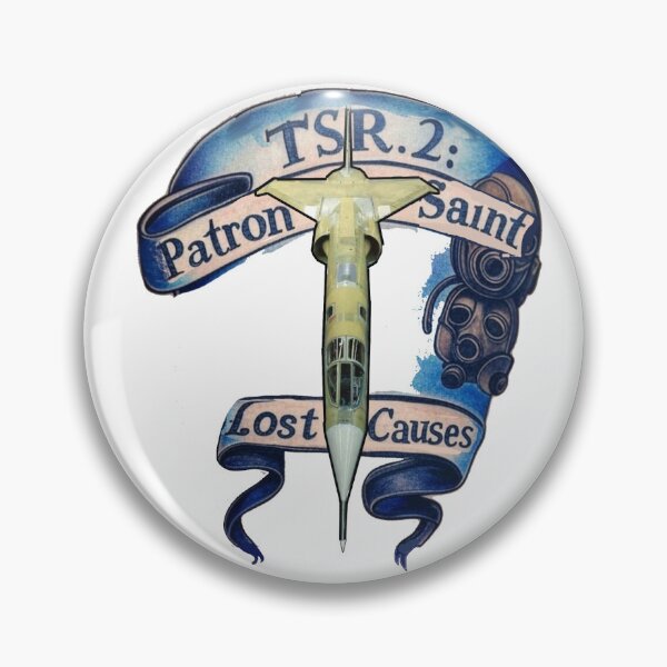 Item preview, TSR.2: Patron Saint of Lost Causes Tattoo designed and sold by HushKit.