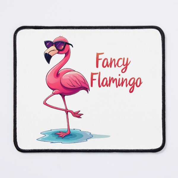 Item preview, Fancy Flamingo - Stylish Flamingo with Sunglasses designed and sold by Bulwshop.