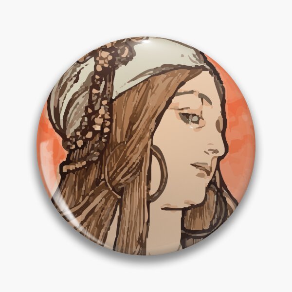 Item preview,  Assertive Lady by Alphonse Mucha Sticker - Art Nouveau Boldness designed and sold by QuteStuffHere.