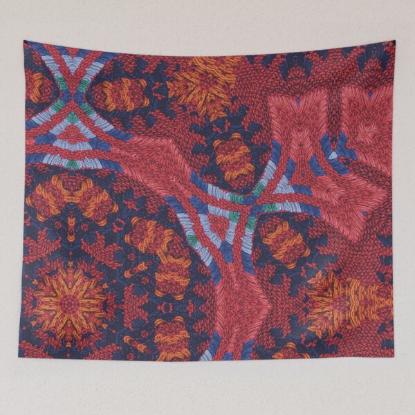 Item preview, ABSTRACT PATTERN ASYMMETRICAL TRIBAL TURKISH CARPET #5# designed and sold by Ralek.