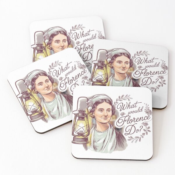 Item preview, What Would Florence Do? – Vintage Nurse Quote designed and sold by Cheerhub.