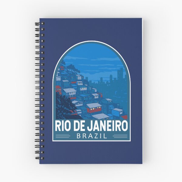 Item preview, Rio De Janeiro Brazil Favela Travel Art Emblem designed and sold by KrisSidDesigns.