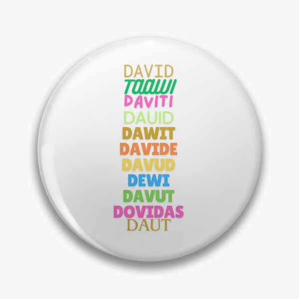 Item preview, David, beloved one  designed and sold by wallartofmio.