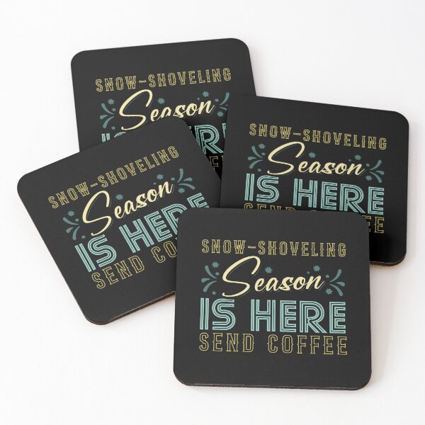 Item preview, Winter Snow Shoveling Coffee Lover Cold Weather Humor designed and sold by Maria Garcia.