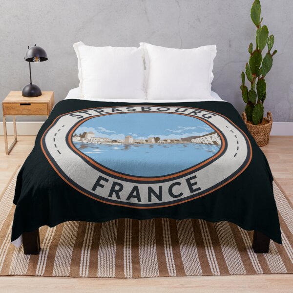 Item preview, Strasbourg France Travel Art Badge designed and sold by KrisSidDesigns.