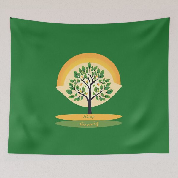 Item preview, Keep Growing  designed and sold by LevelUpYourMotivation.