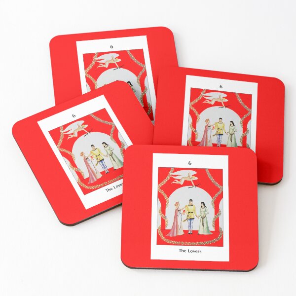 Item preview, The Lovers: Barbara Walker Tarot designed and sold by Hernandus.