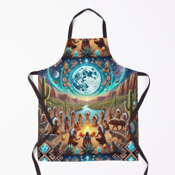 Item preview, Spirit of the Rain Dance – A Celestial Tribal Oasis designed and sold by Meta2Physical.