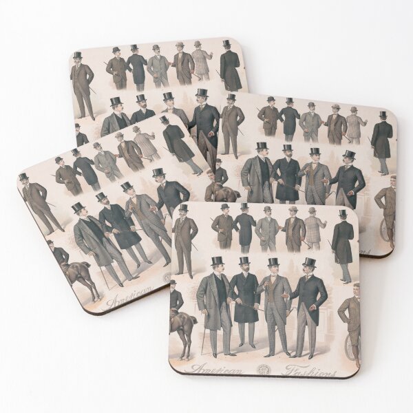 Item preview, Vintage American Victorian Fashion 19th Century Illustration designed and sold by InnerCitadel.