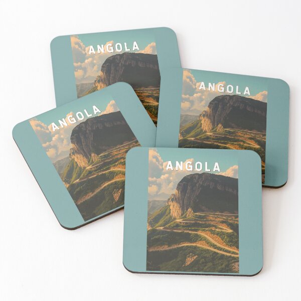 Item preview, Angola Illustration Travel Art Vintage designed and sold by KrisSidDesigns.