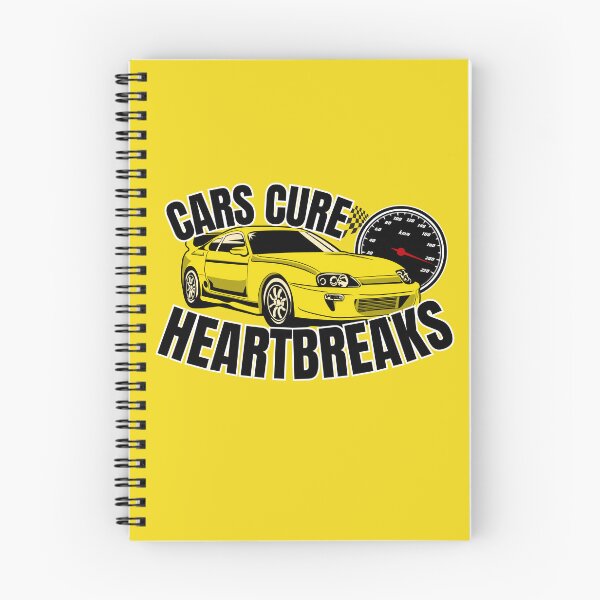 Item preview, Cars Cure Heartbreaks Funny Car Yellow Design designed and sold by ArtBenefits.