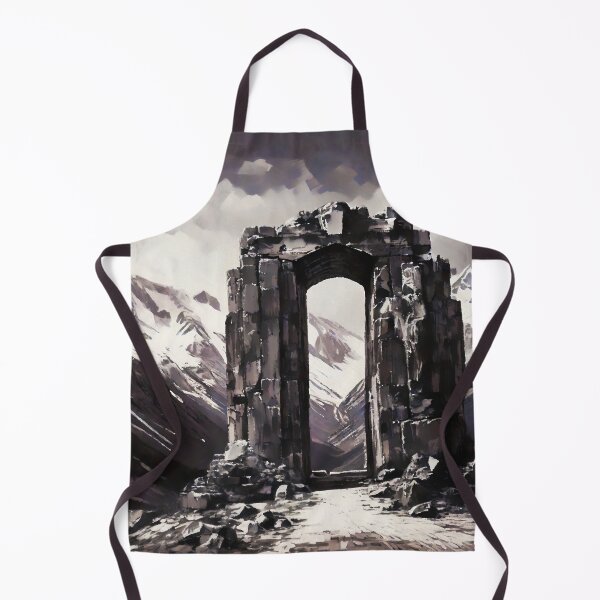 Item preview, The Silent Gate of the Frozen Peaks designed and sold by AM FineArtPrints.