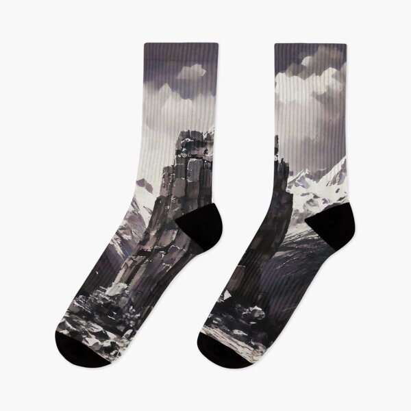 Item preview, The Silent Gate of the Frozen Peaks designed and sold by AM FineArtPrints.