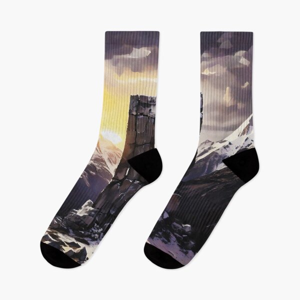 Item preview, The Silent Gate of the Frozen Peaks designed and sold by AM FineArtPrints.