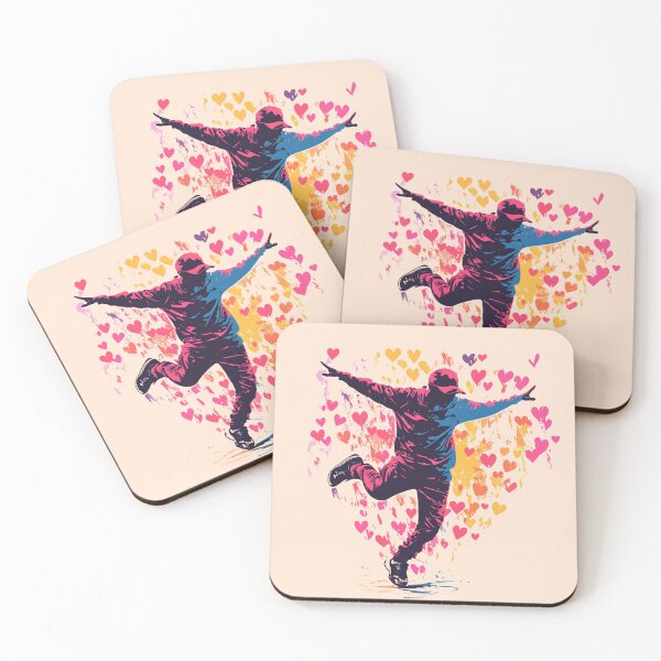 Item preview, Happy Dancer Hearts designed and sold by anettfaye.