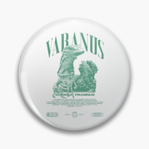 Item preview, Green Tree Monitor Modern Reptile Keeper Streetwear designed and sold by JRRTs.