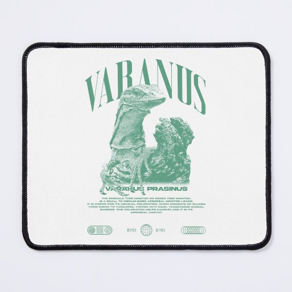 Item preview, Green Tree Monitor Modern Reptile Keeper Streetwear designed and sold by JRRTs.