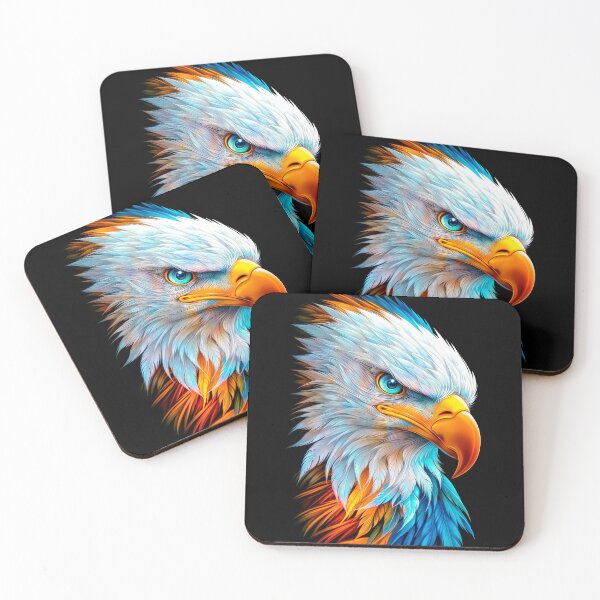 Item preview, American Bald Eagle with a serious glare designed and sold by AngelottiCR.