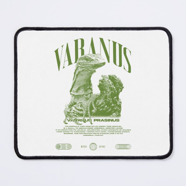 Item preview, Green Tree Monitor Modern Reptile Keeper Streetwear designed and sold by JRRTs.