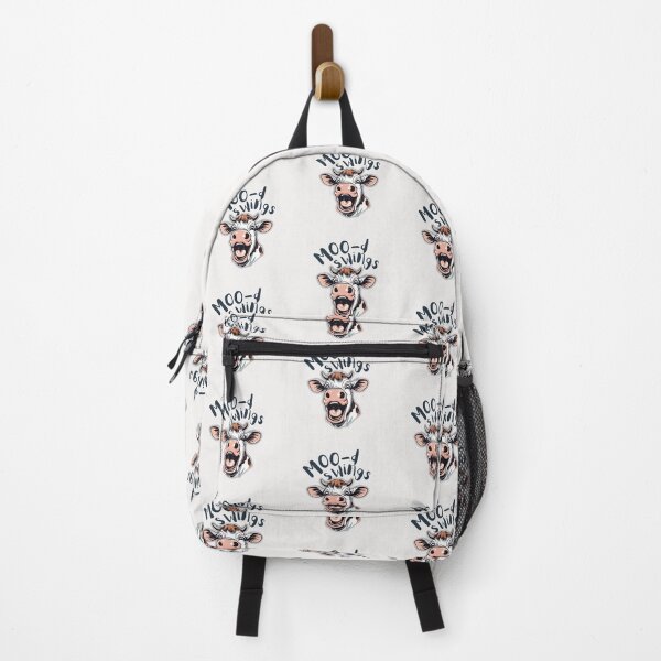 Item preview, Moo-d Swings – Funny Cow Face Print for Your Space designed and sold by stxaris.