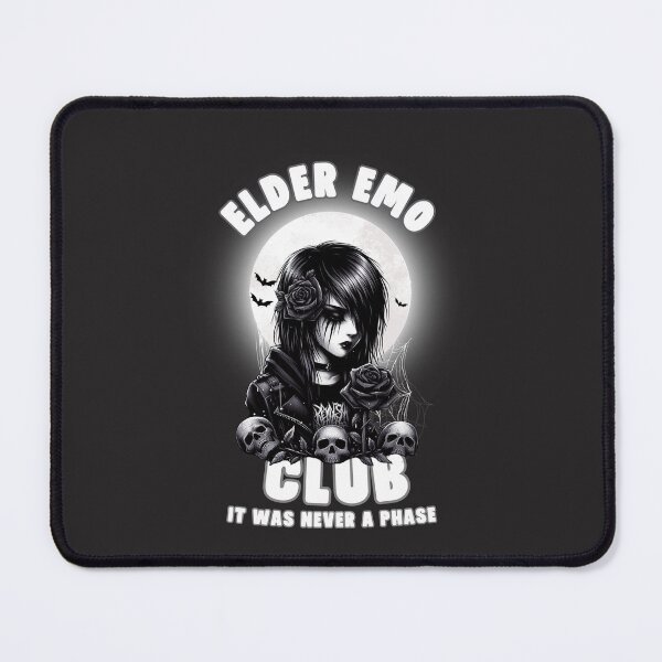 Item preview,  Elder Emo Club - It Was Never A Phase  designed and sold by zingbing.