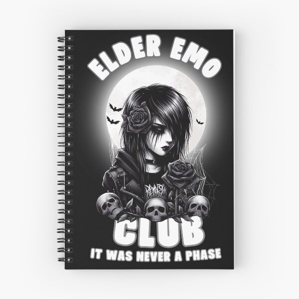 Item preview,  Elder Emo Club - It Was Never A Phase  designed and sold by zingbing.