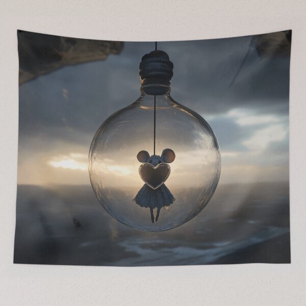 Item preview, Wanting to Love But Fearing the Fall designed and sold by a house mouse.