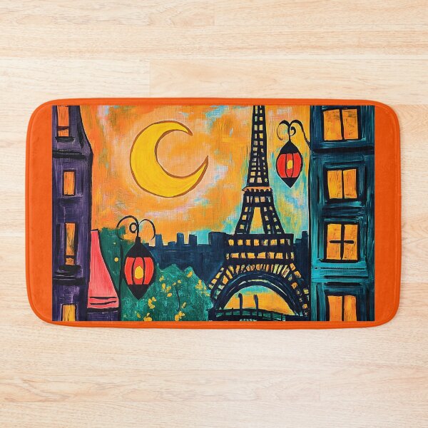 Item preview, Les Nuits Parisiennes Brillent sous le Croissant de Ramadan et les Lumières Vibrantes de la Ville designed and sold by OlfactoART Studio.